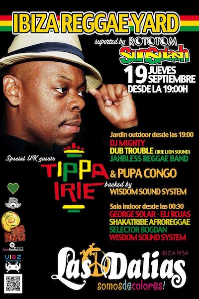 Tippa Irie 9/19/2013
