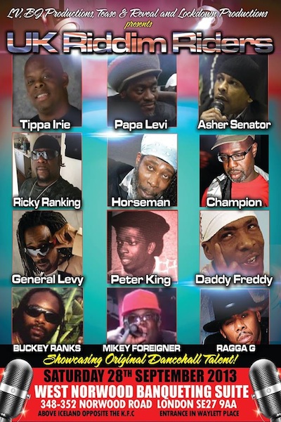Tippa Irie 9/28/2013