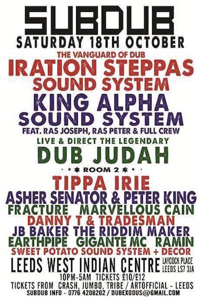 Tippa Irie 10/18/2014