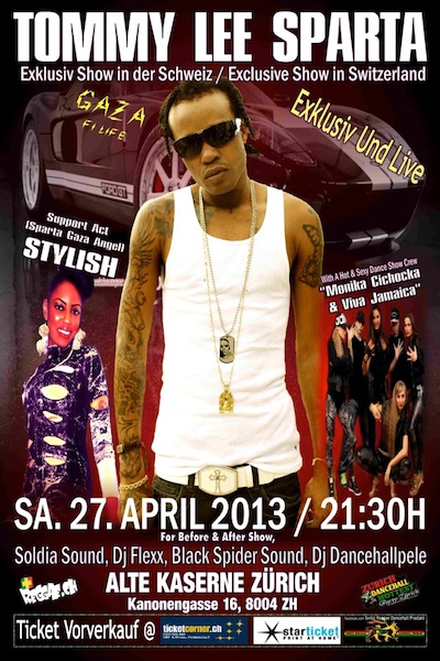 Tommy Lee Sparta 4/27/2013
