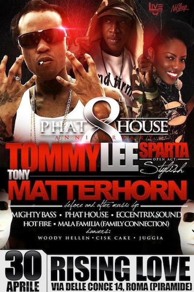 Tommy Lee Sparta 4/30/2013