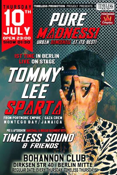 Tommy Lee Sparta 7/10/2014