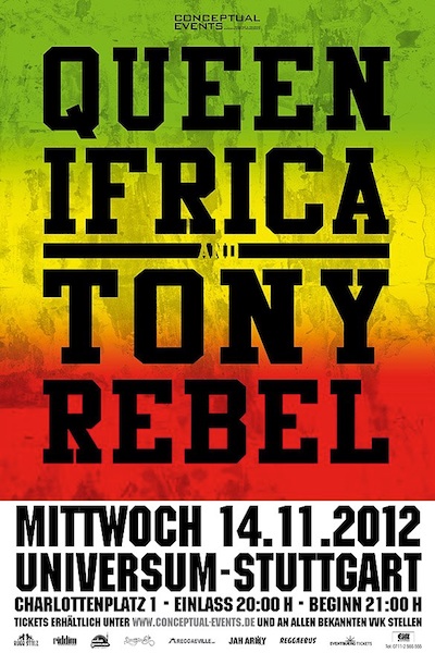 Tony Rebel 11/14/2012