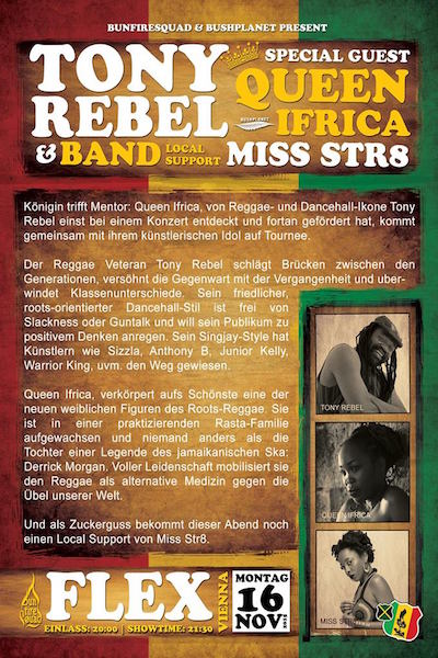 Tony Rebel 11/16/2015