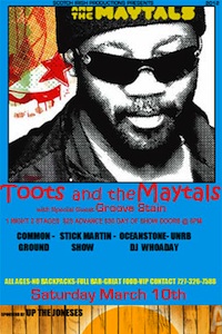 Toots & The Maytals 3/10/2012