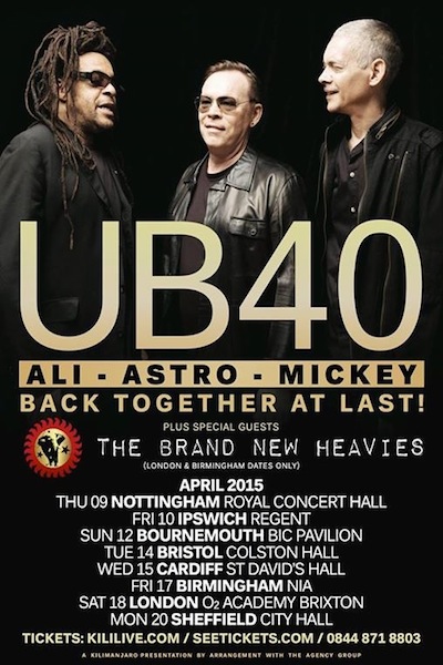 UB40 feat. Ali Campbell 4/18/2015