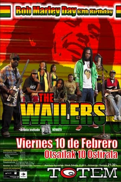 Wailers 2/10/2012