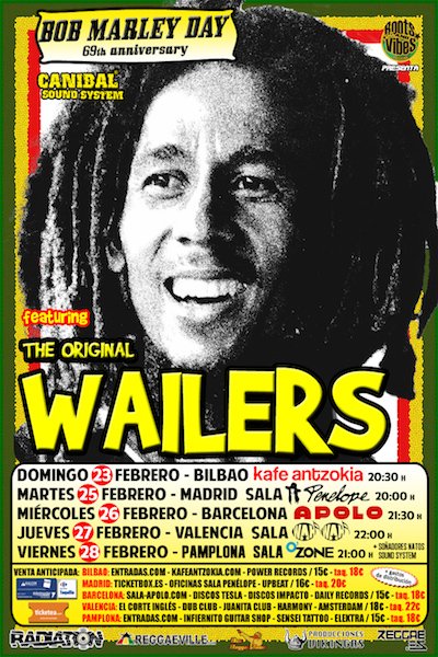 The Original Wailers 2/23/2014