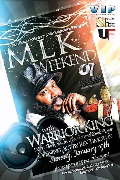 Warrior King 1/19/2014