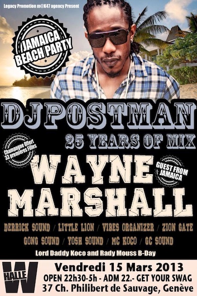 Wayne Marshall 3/15/2013