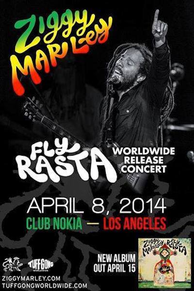 Ziggy Marley 4/8/2014