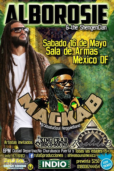 Alborosie 5/16/2015