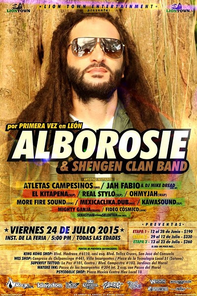 Alborosie 7/24/2015