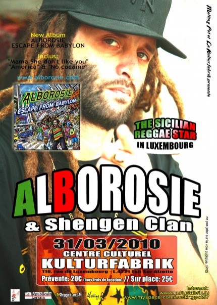 Alborosie 3/31/2010
