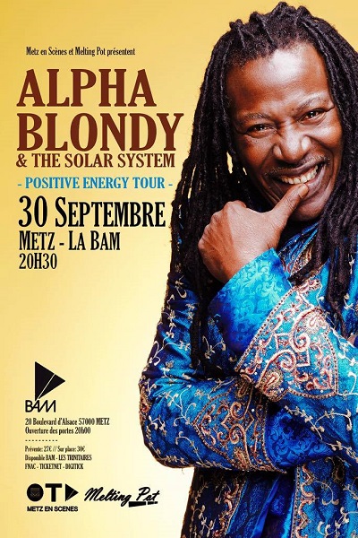 Alpha Blondy 9/30/2015
