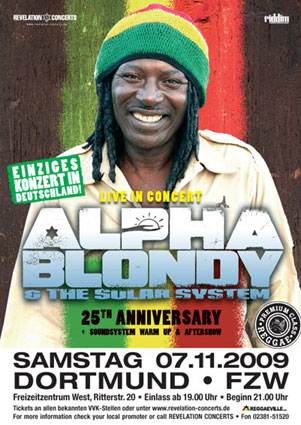 Alpha Blondy 11/7/2009