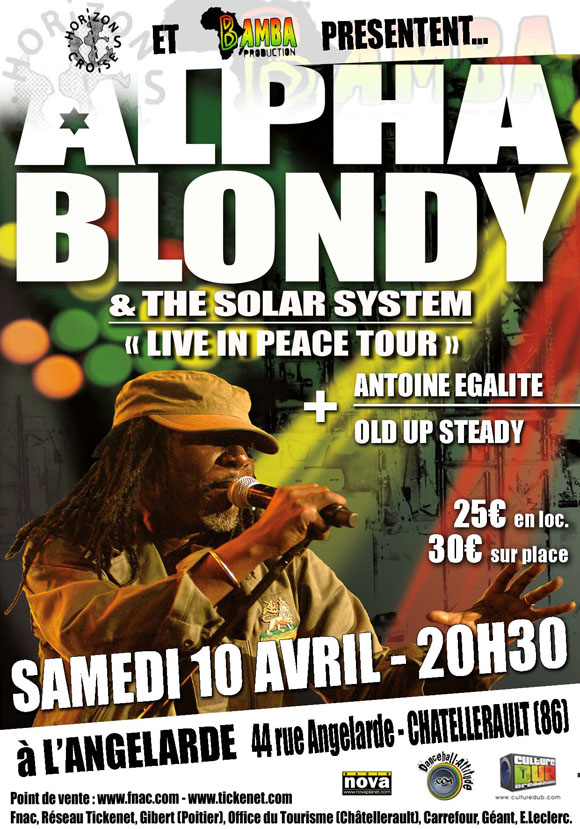 Alpha Blondy 4/10/2010