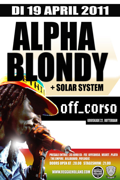 Alpha Blondy 4/19/2011