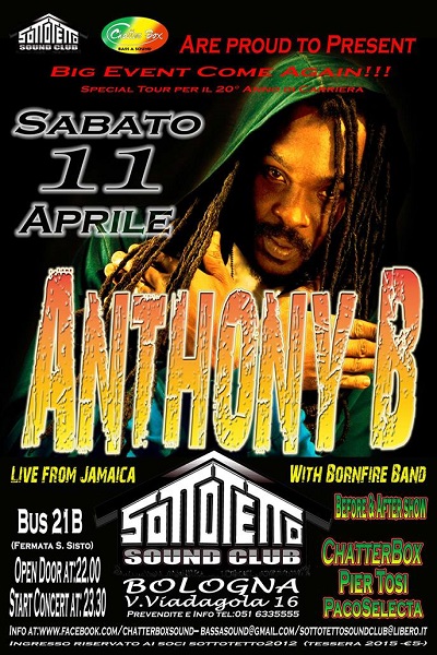 Anthony B 4/11/2015