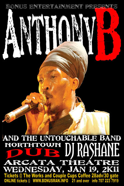 Anthony B 1/19/2011