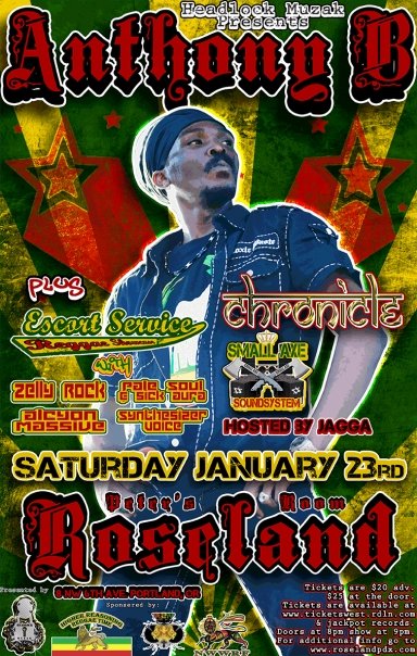 Anthony B 1/23/2010