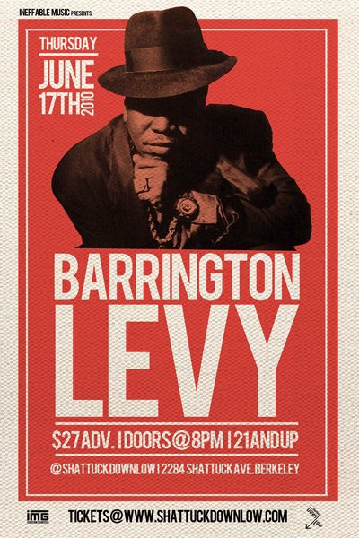 Barrington Levy 6/17/2010
