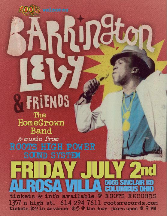 Barrington Levy 7/2/2010