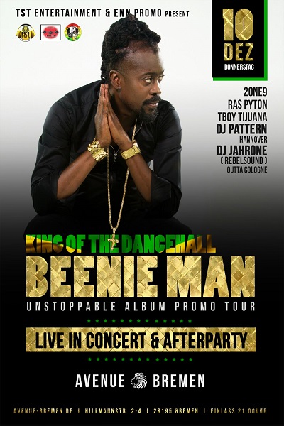 Beenie Man 12/10/2015