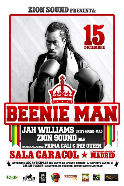 Beenie Man 12/15/2011
