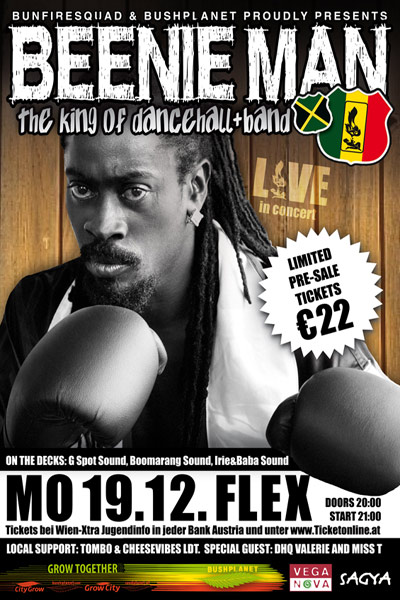 Beenie Man 12/19/2011