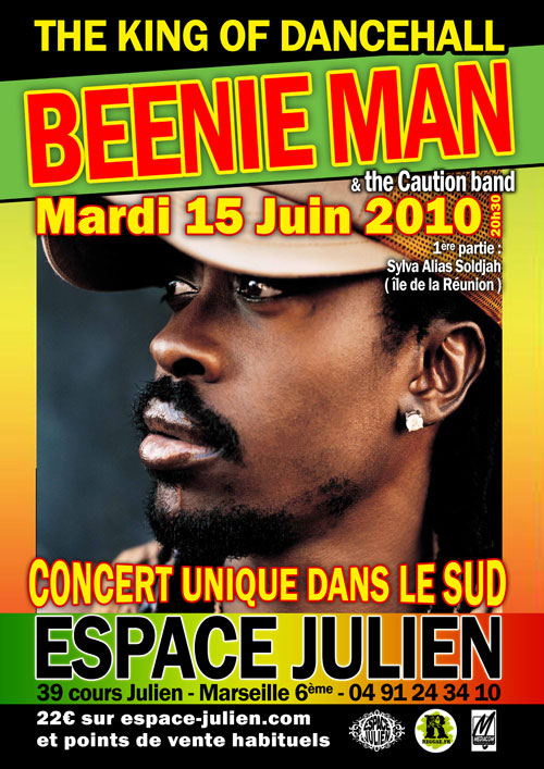 Beenie Man 6/15/2010
