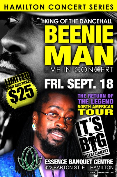 Beenie Man 9/18/2009