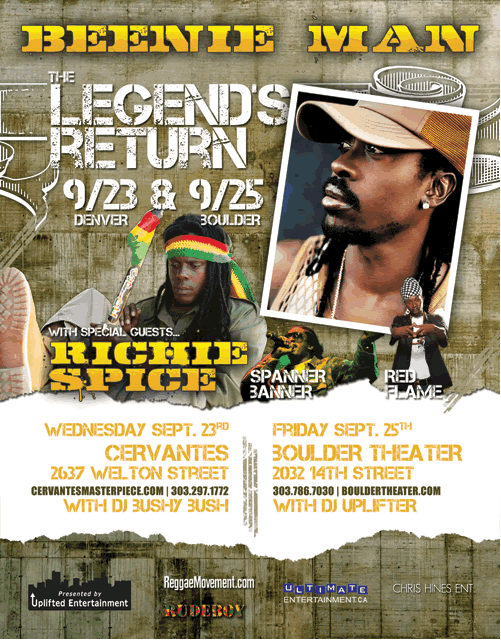 Beenie Man 9/23/2009