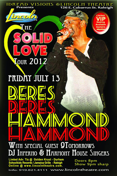 Beres Hammond 7/13/2012