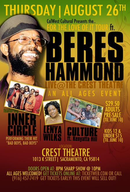 Beres Hammond 8/26/2010