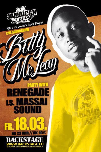 Bitty McLean 3/18/2011