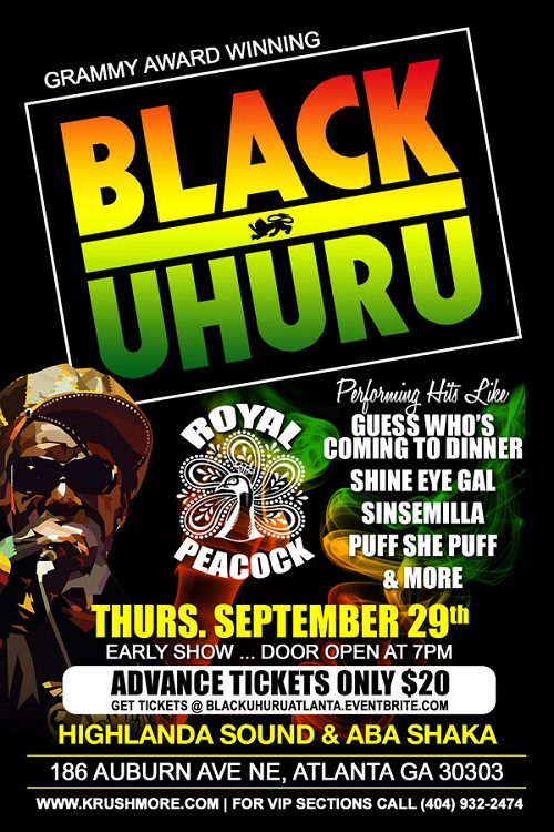 Black Uhuru 9/29/2016