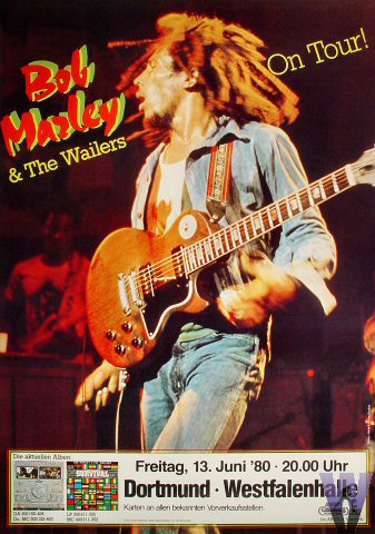 Bob Marley 6/13/1980