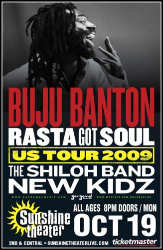 Buju Banton 10/19/2009
