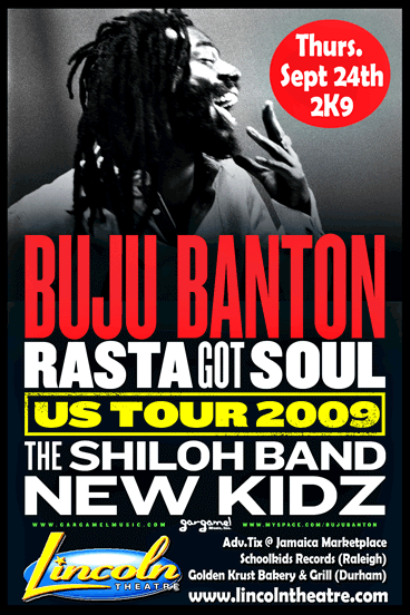 Buju Banton 9/24/2009