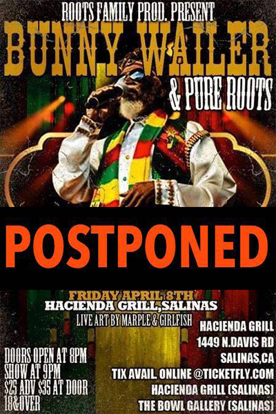 Bunny Wailer 4/8/2016