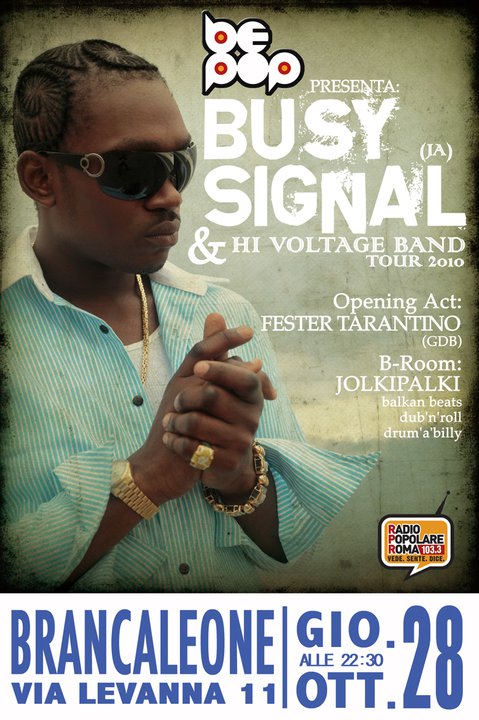 Busy Signal 10/28/2010