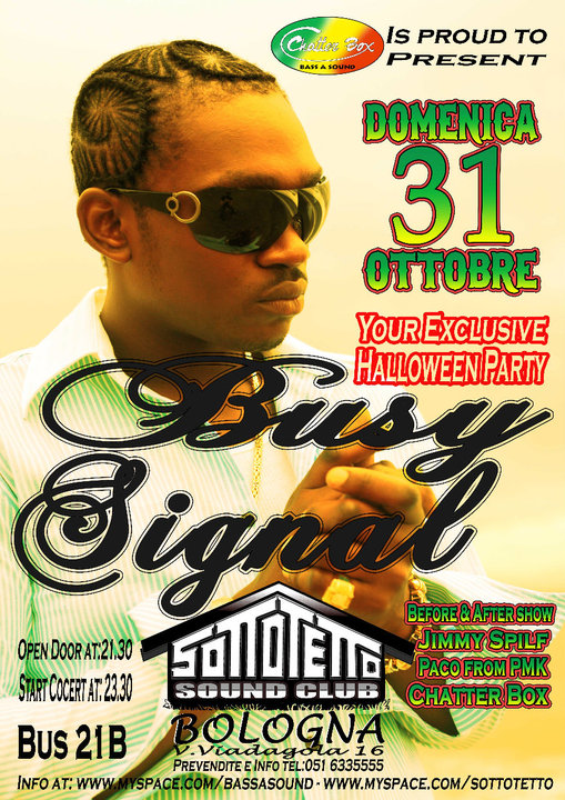 Busy Signal 10/31/2010