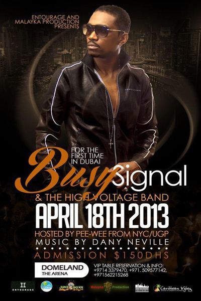 Busy Signal 4/18/2013
