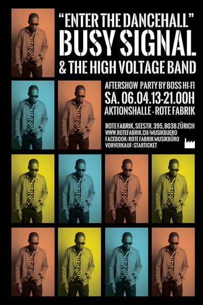 Busy Signal 4/6/2013