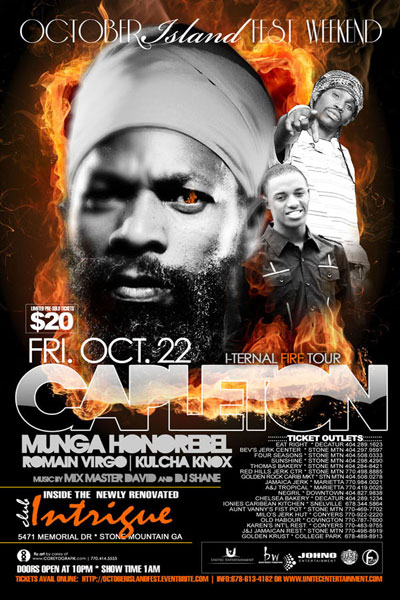 Capleton 10/22/2010