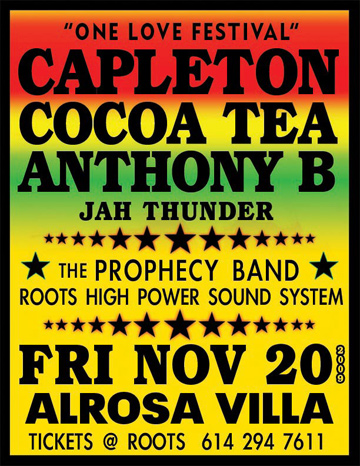 Capleton 11/20/2009