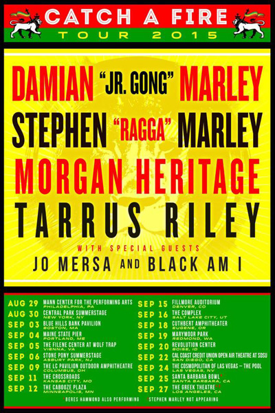 Damian Marley 9/24/2015
