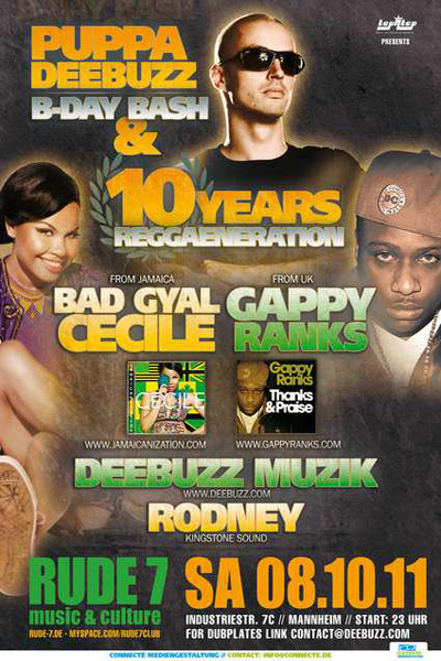 Gappy Ranks 10/8/2011