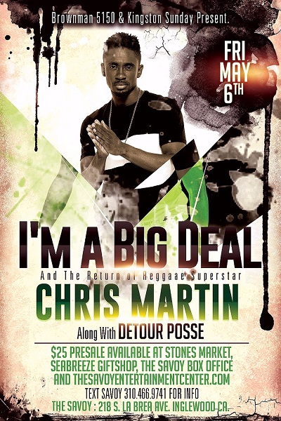 Christopher Martin 5/6/2016